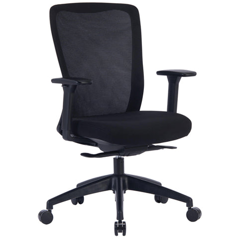 EM6500-BLK – THE SCOOP – Mesh Back Manager/Conference Chair with Tilt Lock